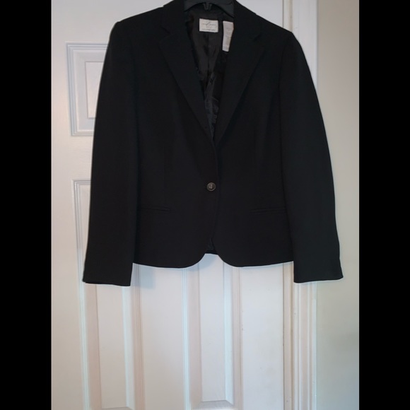 Emma James Petite Black Jacket, Size 6P - Picture 4 of 5